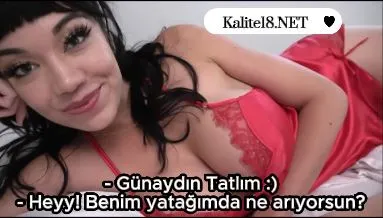 Arkadaşımın orospu annesine bastım – Yatakta sikiş