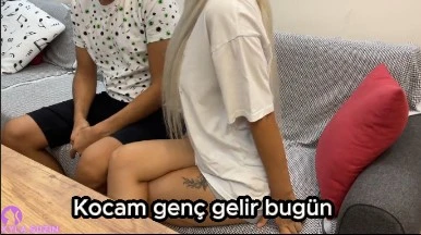 Kocam geç gelir bugün – Türk komşu pornosu